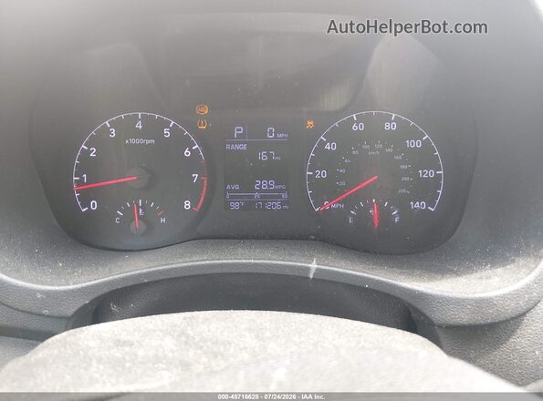 3KPC24A66ME142870 2021 HYUNDAI ACCENT Silver Հետևի նստատեղերի տեսք