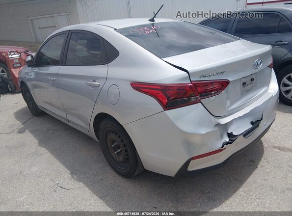 3KPC24A66ME142870 2021 HYUNDAI ACCENT Silver Հետևի ձախ