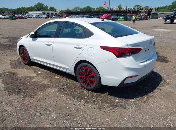 3KPC24A66NE164269 2022 HYUNDAI ACCENT White Հետևի ձախ