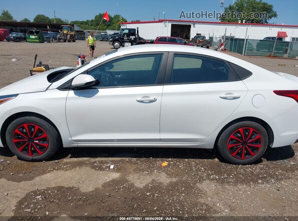 3KPC24A66NE164269 2022 HYUNDAI ACCENT White Սալոնի 360 աստիճան տեսք