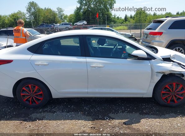 3KPC24A66NE164269 2022 HYUNDAI ACCENT White Սալոնի հետևի տեսք