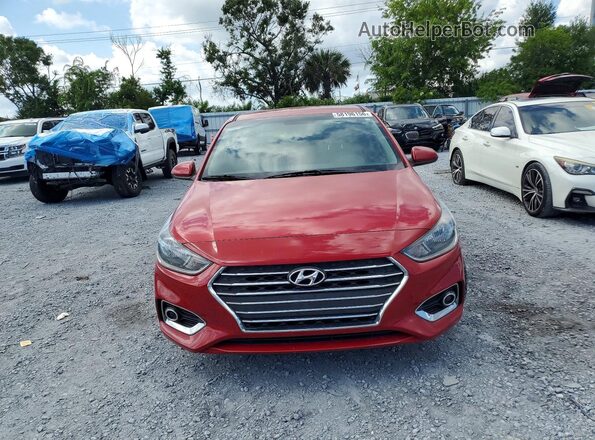 3KPC24A66NE172291 2022 HYUNDAI ACCENT Red Widok z przodu