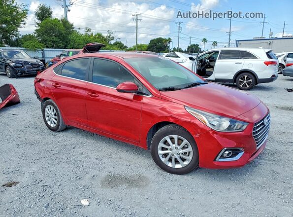 3KPC24A66NE172291 2022 HYUNDAI ACCENT Red Przód prawy