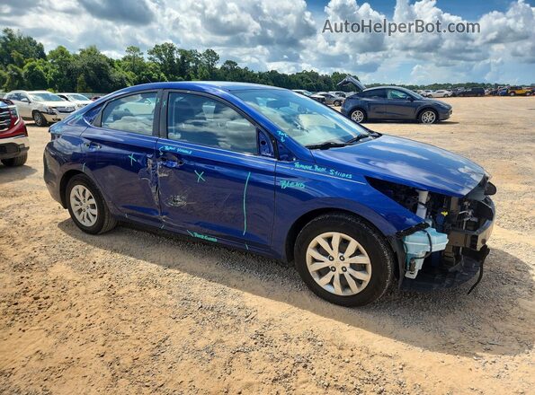 3KPC24A67LE111884 2020 HYUNDAI ACCENT Blue Przód prawy