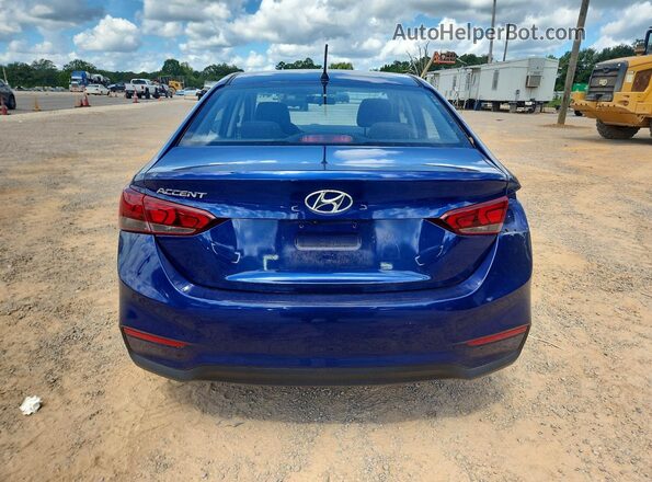 3KPC24A67LE111884 2020 HYUNDAI ACCENT Blue Widok z tyłu