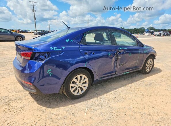 3KPC24A67LE111884 2020 HYUNDAI ACCENT Blue Tył prawy