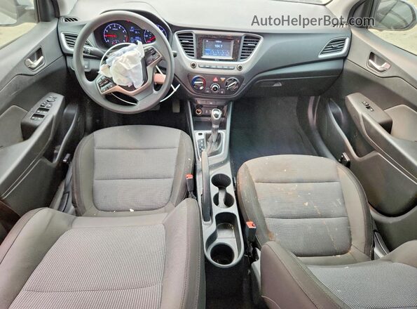 3KPC24A67LE113411 2020 HYUNDAI ACCENT Silver წინა პანელის ხედი