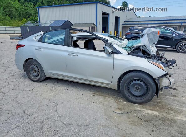 3KPC24A67LE114994 2020 HYUNDAI ACCENT Серебряный Передняя правая четверть
