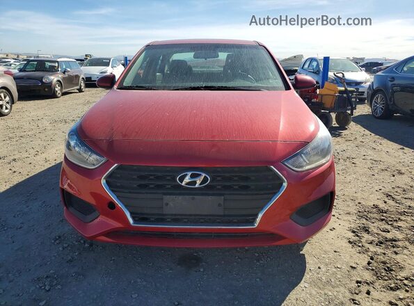 3KPC24A67ME140397 2021 HYUNDAI ACCENT Red წინა ხედი