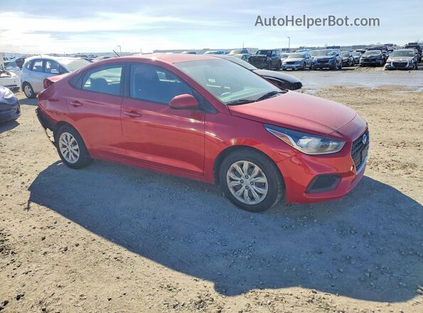 3KPC24A67ME140397 2021 HYUNDAI ACCENT Red წინა მარჯვენა