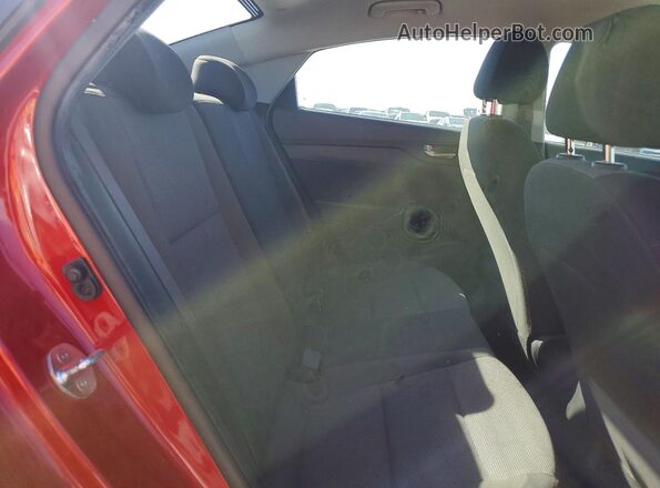 3KPC24A67ME140397 2021 HYUNDAI ACCENT Red უკანა სავარძლების ხედი