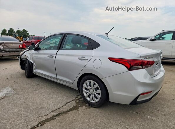 3KPC24A67ME148791 2021 HYUNDAI ACCENT Silver Tył lewy
