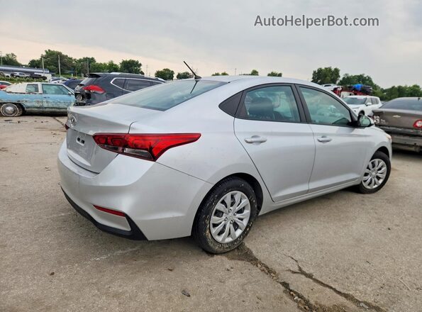 3KPC24A67ME148791 2021 HYUNDAI ACCENT Silver Tył prawy