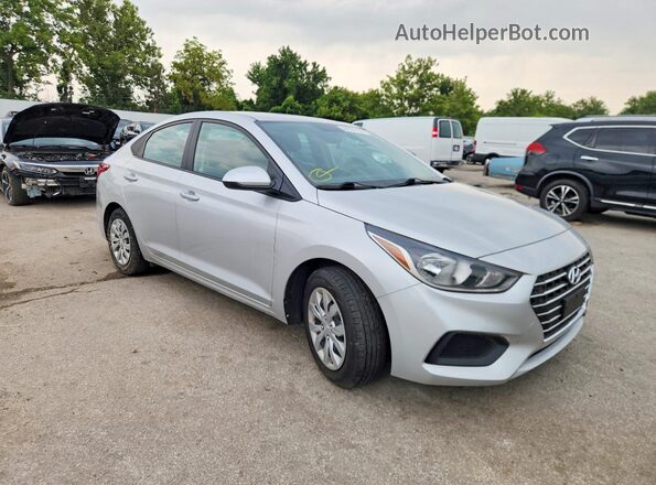 3KPC24A67ME148791 2021 HYUNDAI ACCENT Silver Przód prawy