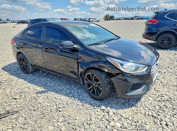 3KPC24A67NE158268 2022 HYUNDAI ACCENT Черный Передняя правая четверть
