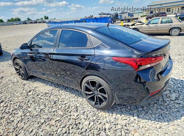 3KPC24A67NE158268 2022 HYUNDAI ACCENT Черный Задняя левая четверть