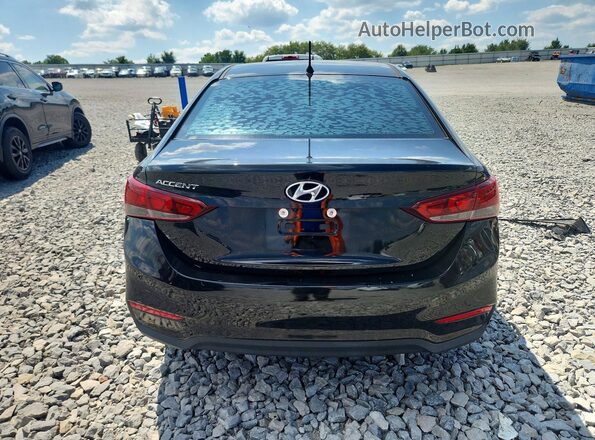 3KPC24A67NE158268 2022 HYUNDAI ACCENT Черный Вид сзади