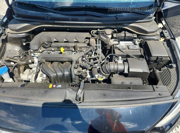 3KPC24A67NE158268 2022 HYUNDAI ACCENT Черный Вид задней части салона