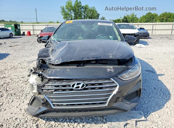 3KPC24A67NE160750 2022 HYUNDAI ACCENT Black Vista frontal