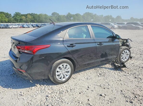 3KPC24A67NE160750 2022 HYUNDAI ACCENT Black Trasero derecho