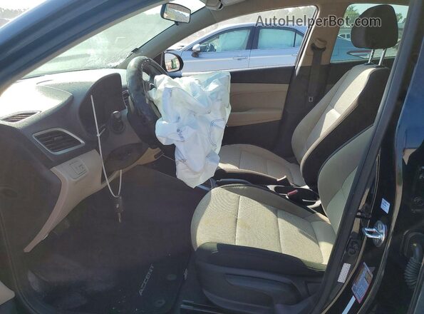 3KPC24A67NE160750 2022 HYUNDAI ACCENT Black Vista interior delantera