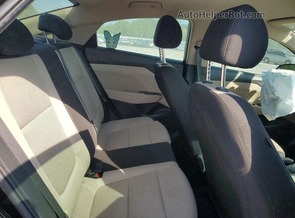3KPC24A67NE160750 2022 HYUNDAI ACCENT Black Vista de los asientos traseros