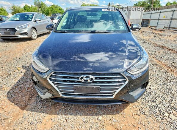3KPC24A67NE168119 2022 HYUNDAI ACCENT Black Դիմացի տեսք