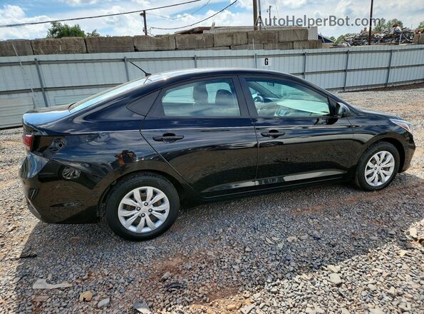 3KPC24A67NE168119 2022 HYUNDAI ACCENT Black Հետևի աջ