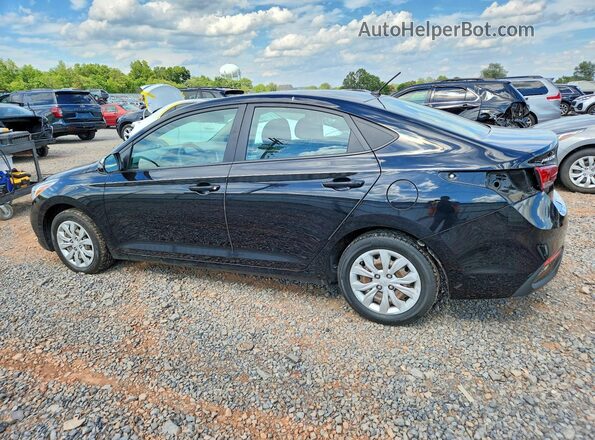 3KPC24A67NE168119 2022 HYUNDAI ACCENT Black Հետևի ձախ
