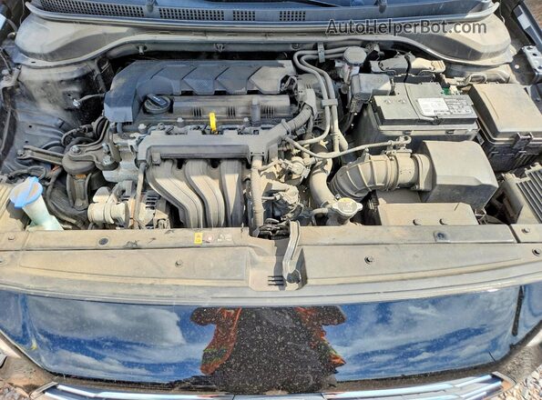 3KPC24A67NE168119 2022 HYUNDAI ACCENT Black Սալոնի հետևի տեսք
