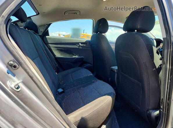 3KPC24A67NE178875 2022 HYUNDAI ACCENT Gray Հետևի նստատեղերի տեսք