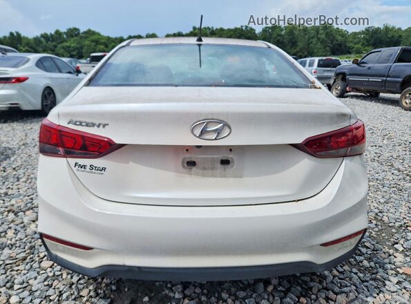 3KPC24A67NE183400 2022 HYUNDAI ACCENT White Հետևի տեսք