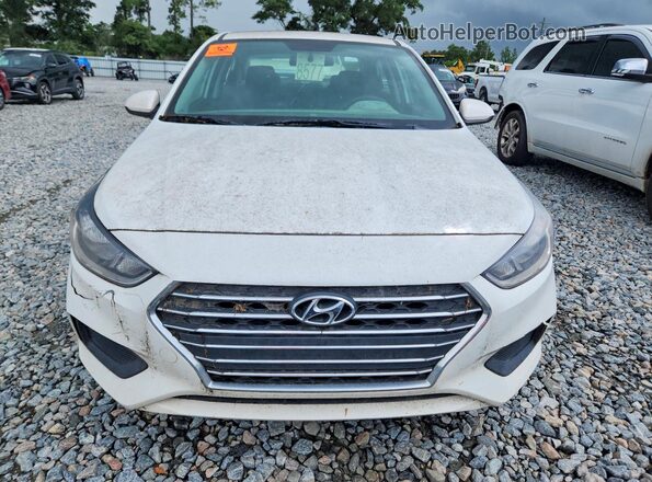 3KPC24A67NE183400 2022 HYUNDAI ACCENT White Դիմացի տեսք