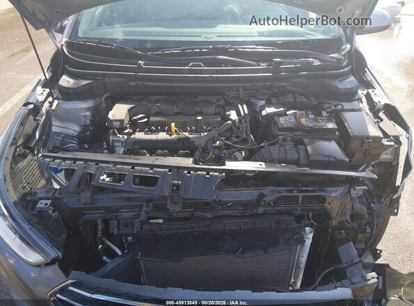 3KPC24A67NE189908 2022 HYUNDAI ACCENT Gray Vista trasera