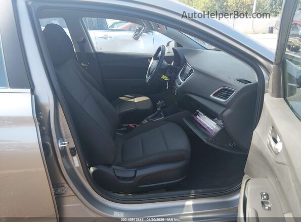 3KPC24A67NE189908 2022 HYUNDAI ACCENT Gray Vista interior delantera