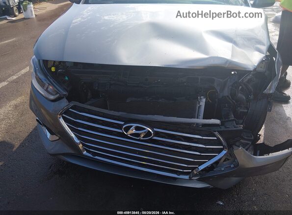 3KPC24A67NE189908 2022 HYUNDAI ACCENT Gray Vista frontal