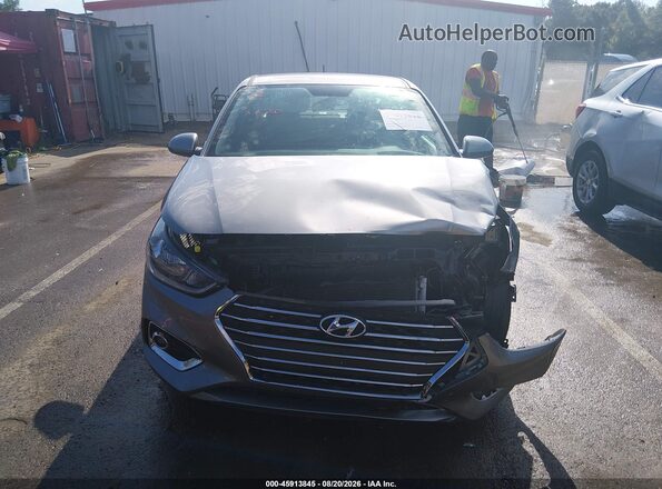 3KPC24A67NE189908 2022 HYUNDAI ACCENT Gray Vista del cuadro de instrumentos