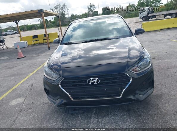 3KPC24A68LE108394 2020 HYUNDAI ACCENT Black წინა ხედი