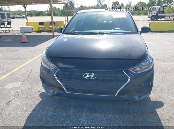 3KPC24A68LE108394 2020 HYUNDAI ACCENT Black ხელსაწყოთა პანელის ხედი