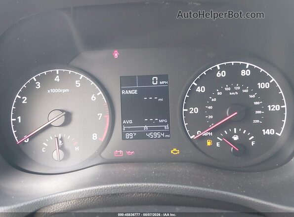 3KPC24A68LE108394 2020 HYUNDAI ACCENT Black უკანა სავარძლების ხედი