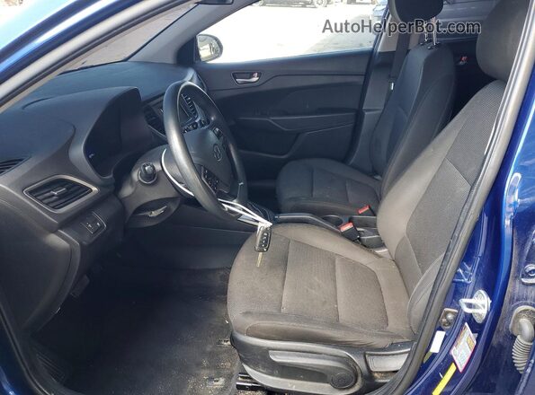 3KPC24A68LE112526 2020 HYUNDAI ACCENT Blue Vista interior delantera