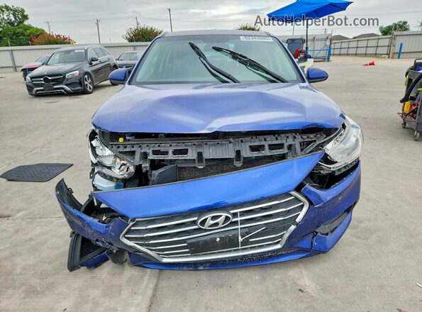 3KPC24A68LE121579 2020 HYUNDAI ACCENT Blue Widok z przodu
