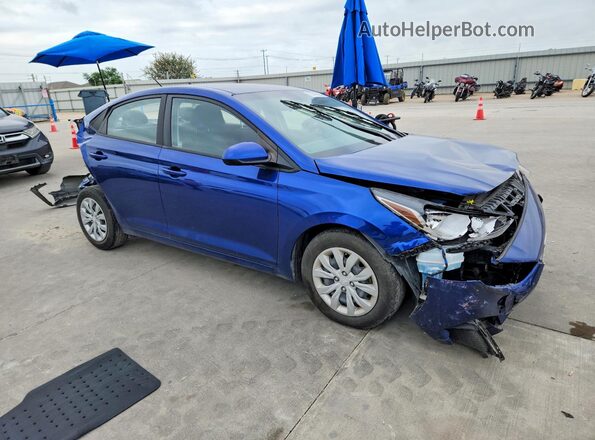 3KPC24A68LE121579 2020 HYUNDAI ACCENT Blue Przód prawy
