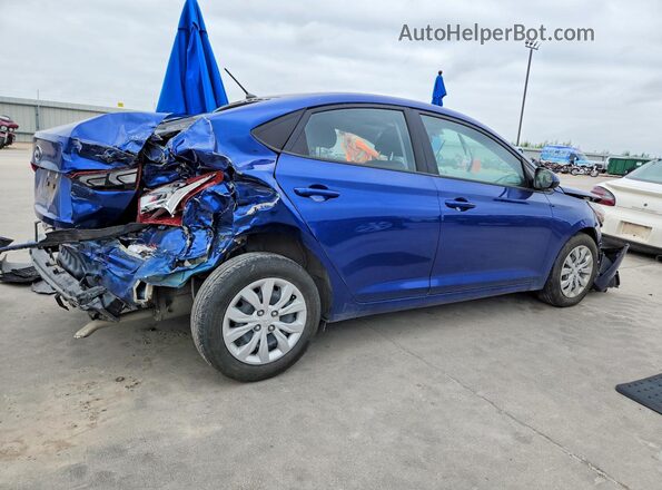 3KPC24A68LE121579 2020 HYUNDAI ACCENT Blue Tył prawy