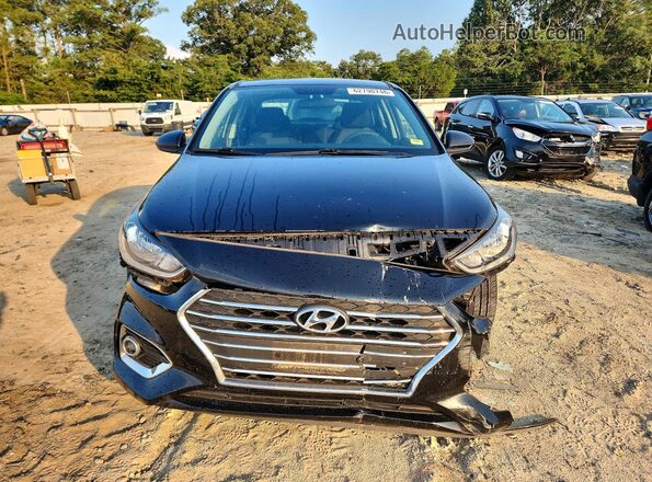 3KPC24A68ME137573 2021 HYUNDAI ACCENT Black Front view