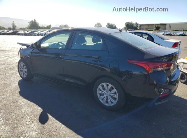 3KPC24A68ME148685 2021 HYUNDAI ACCENT Black უკანა მარცხენა