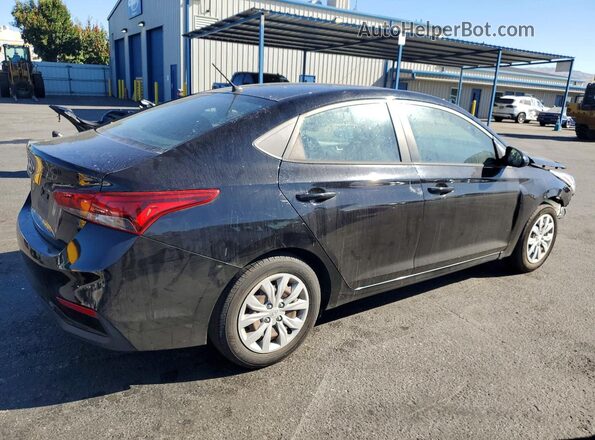 3KPC24A68ME148685 2021 HYUNDAI ACCENT Black უკანა მარჯვენა