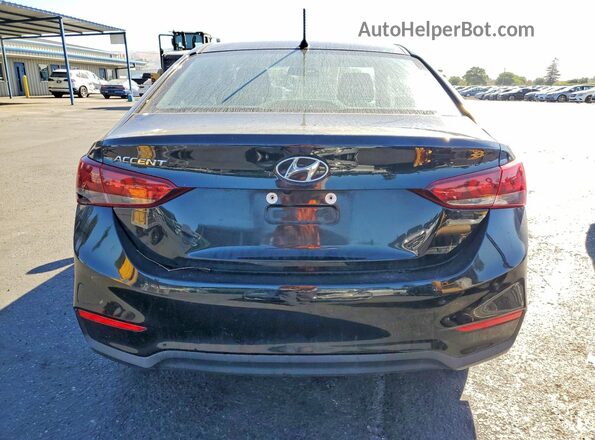 3KPC24A68ME148685 2021 HYUNDAI ACCENT Black უკანა ხედი