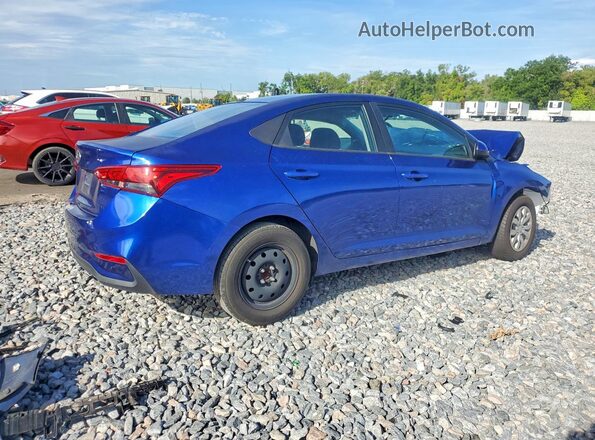 3KPC24A68ME149271 2021 HYUNDAI ACCENT Blue Trasero derecho