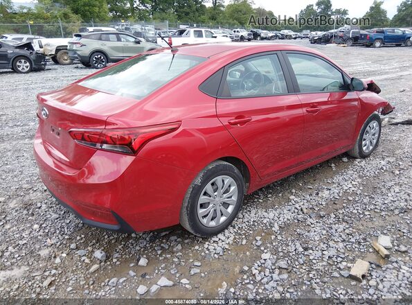 3KPC24A68NE166704 2022 HYUNDAI ACCENT Red Tył prawy